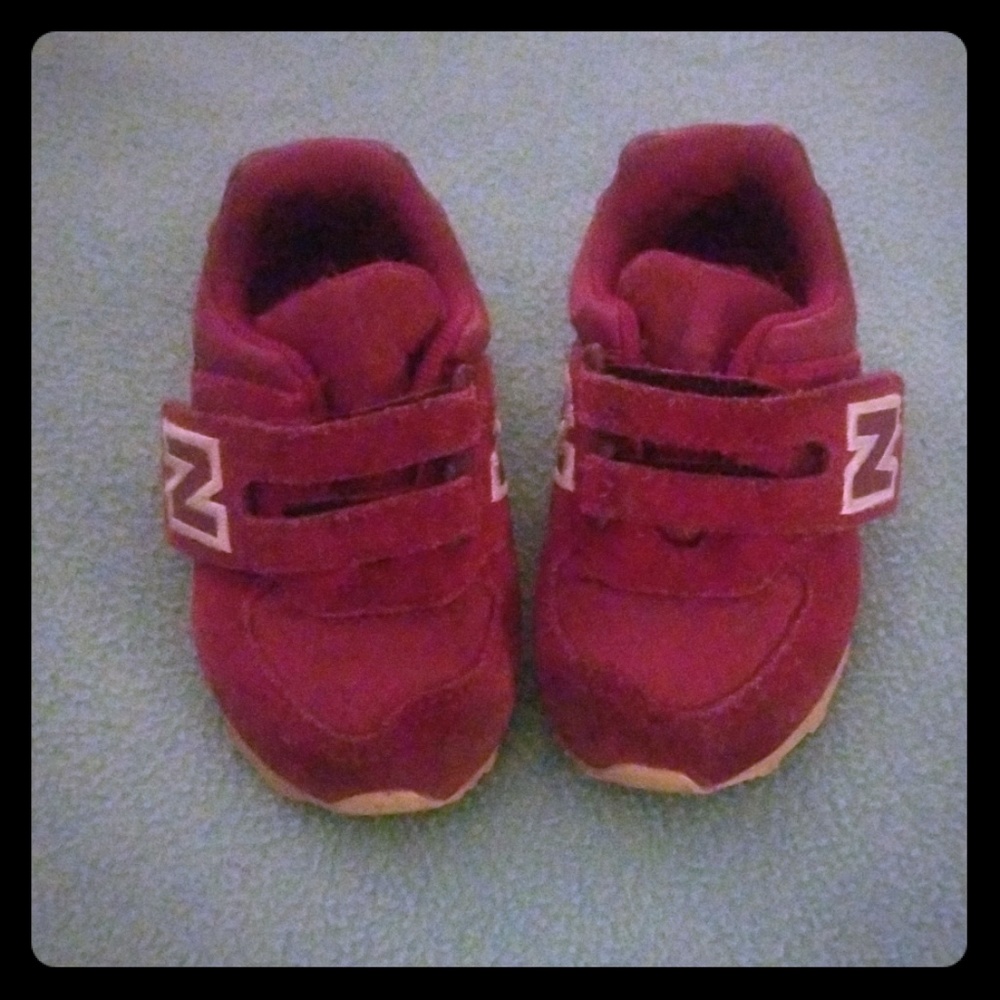 Toddler size 4 suede New Balance Sneakers
